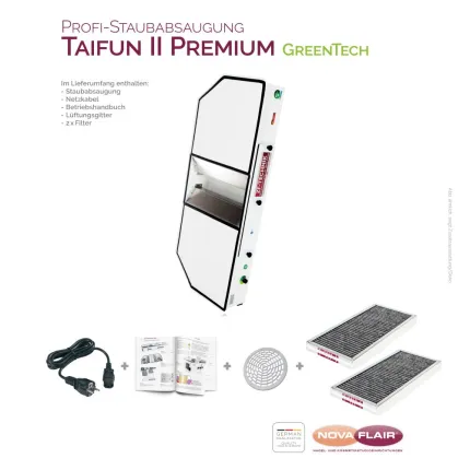 Staubabsaugung TAIFUN 2 Premium GreenTech