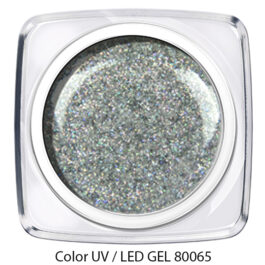 Color Gel bling bling silber 80065