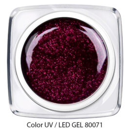 Color Gel glam purpur rot 80071