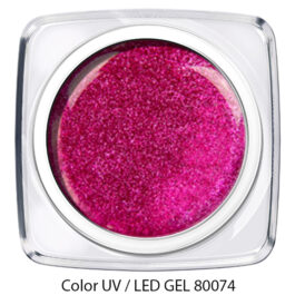 Color Gel glimmer pink 80074