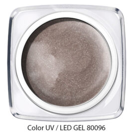 Color Gel glimmer taupe braun 80096