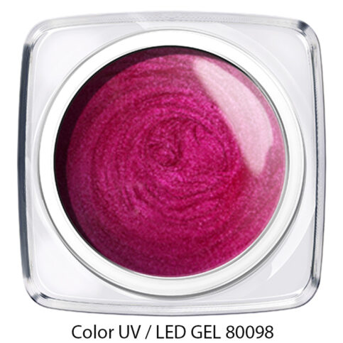 Color Gel glimmer rot 80098