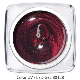 Color Gel glimmer blut rot 80128