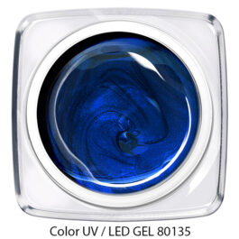 Color Gel glimmer royal blau 80135
