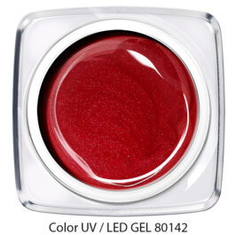 Color Gel glimmer kuss rot 80142