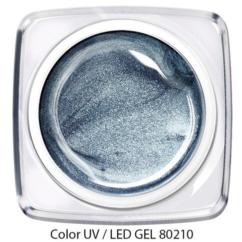 Color Gel - glimmer blau silber 80210
