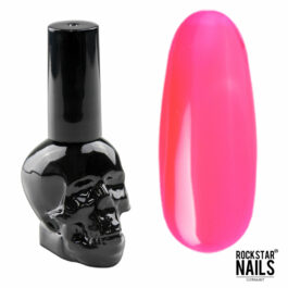 SKULL BLACK UV Gellack Neon Pink 88020