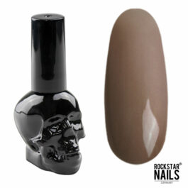 SKULL BLACK UV Gellack Dunkles Nude Braun 88267