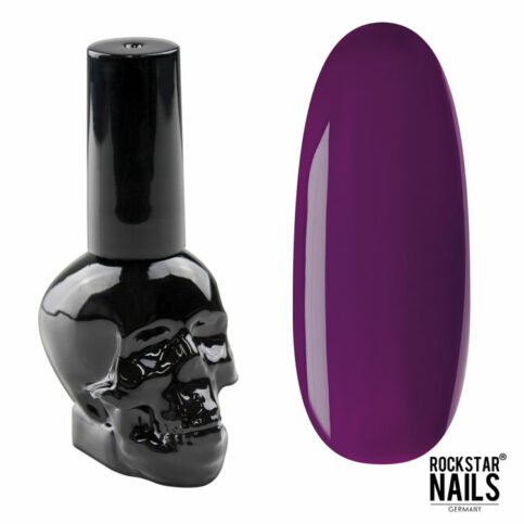 SKULL BLACK - Mittleres Orchidee Lila 88279