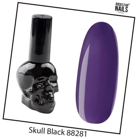 SKULL BLACK - Stiefmütterchen Lila 88281