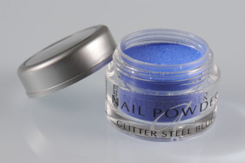 Colour-Acryl – Glitter stahlblau  5 g
