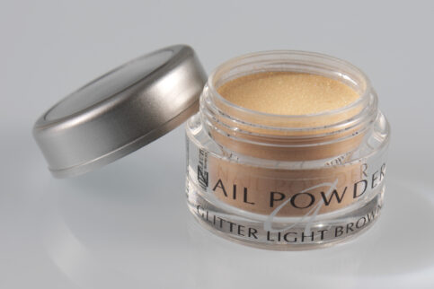 Colour-Acryl – Glitter hellbraun  5 g
