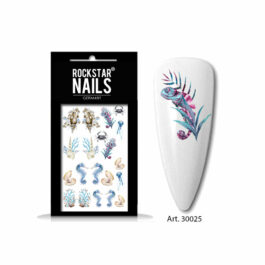 Nail Art Tattoo 30025