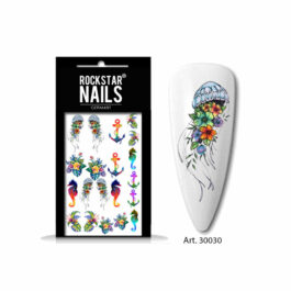 Nail Art Tattoo 30030