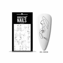 Nail Art Tattoo 30038