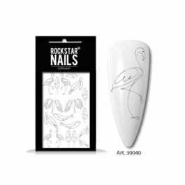 Nail Art Tattoo 30040