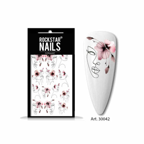Nail Art Tattoo 30042