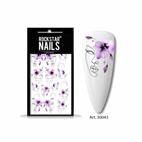 Nail Art Tattoo 30043