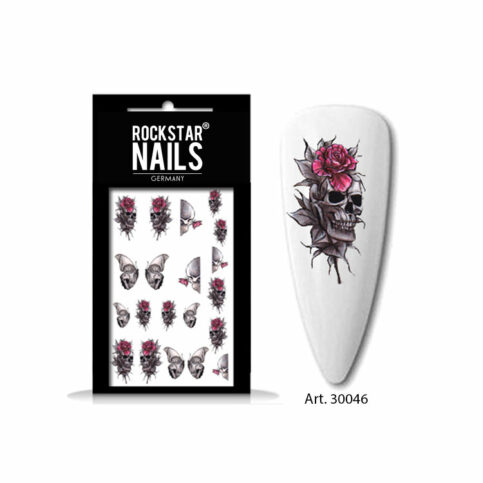 Nail Art Tattoo 30046