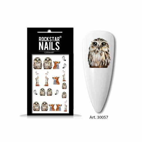 Nail Art Tattoo 30057