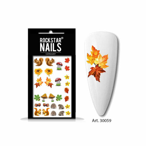 Nail Art Tattoo 30059
