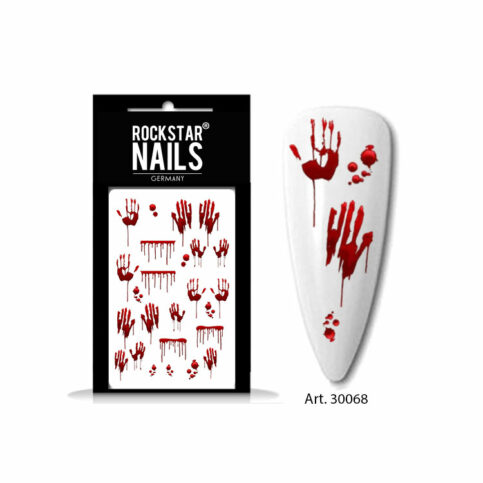 Nail Art Tattoo 30068