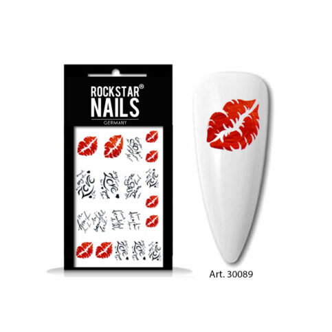 Nail Art Tattoo 30089