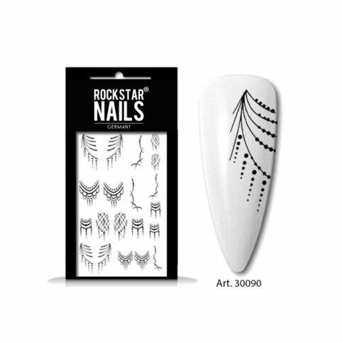 Nail Art Tattoo 30090