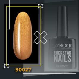 GELLACK glitter gold braun 7,5 ml 90027