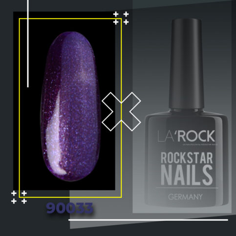GELLACK glitter indigo lila 7,5 ml 90033