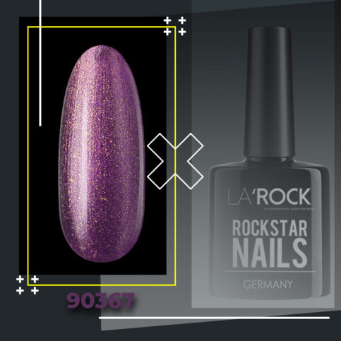 GELLACK metallic glitter lila 7,5 ml 90367