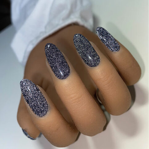 Party Gellack - grau blau 91103 – Bild 3
