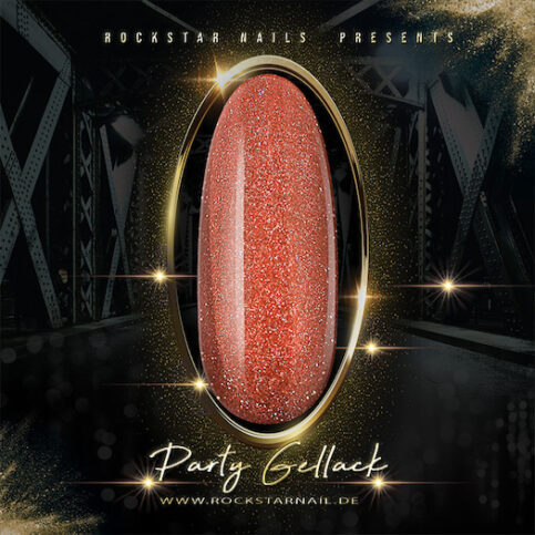 Party Gellack - klassisch rot 91114