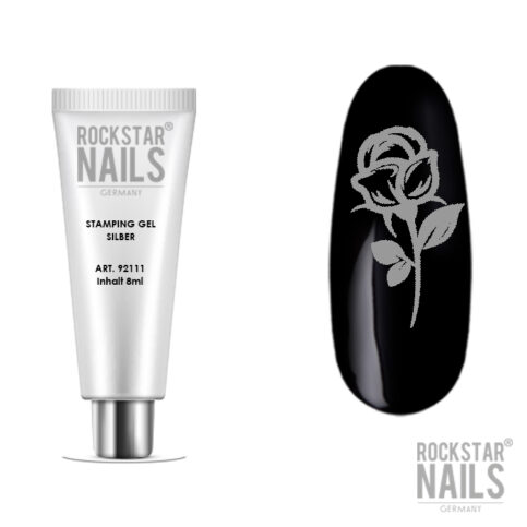 Stamping Gel - silber 92111 – Bild 3