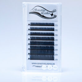 Flat Lashes Elipsenförmig mixed Box J-Curl 0,15 mm