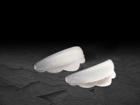 Curling Pad's White - L