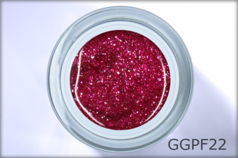 Gel LAC glitter sweetberry