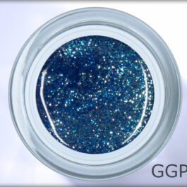 Gel LAC glitter deep blue