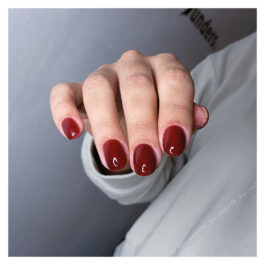 3in1 UV Nagellack – Hema frei Wein Rot 7,5 ml 90010