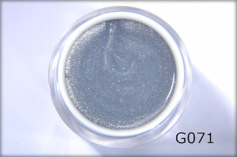 Perfect Finish Gel Glitter Silver 12 ml – Bild 2
