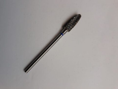 Fräser Kegel schmal, blau, mittelgrob