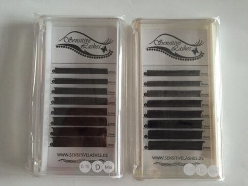 Flat Lashes Elipsenförmig mixed Box D-Curl 0,20 mm