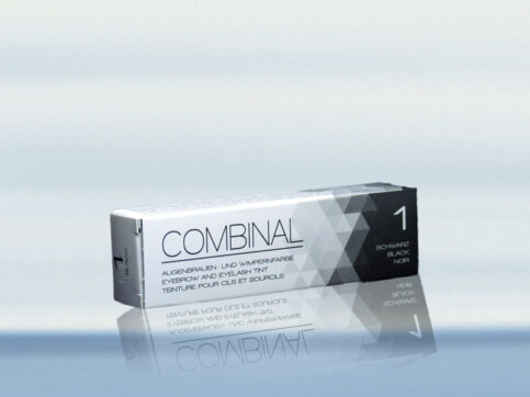 COMBIAL Augenbraunen und Wimpernfarbe schwarz