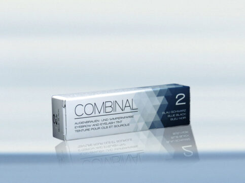 COMBIAL Augenbraunen und Wimpernfarbe blau schwarz