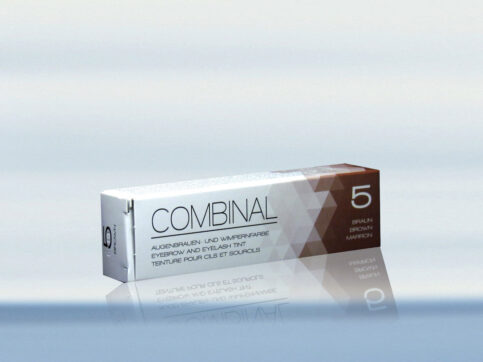 COMBIAL Augenbraunen und Wimpernfarbe braun