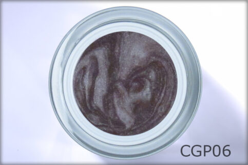 Pearly Gel caramel diamond