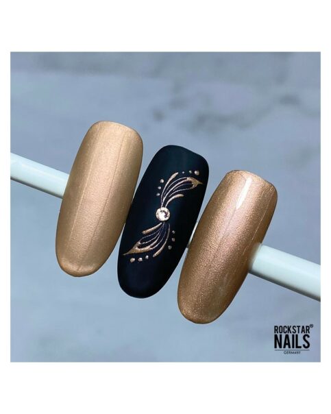 Color Gel - metallic nude gold - 80389
