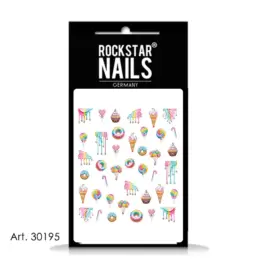 Nail Art Tattoo 30195