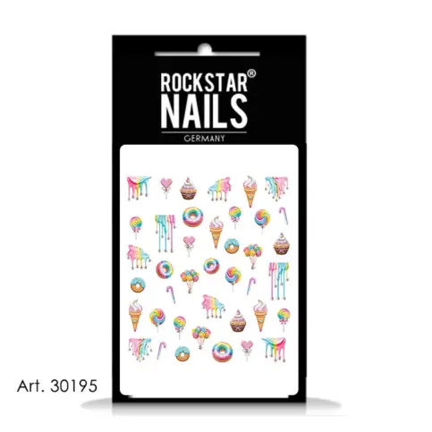 Nail Art Tattoo 30195