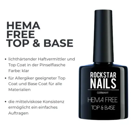 HEMA Freie Top & Base Coat - klar 91925
